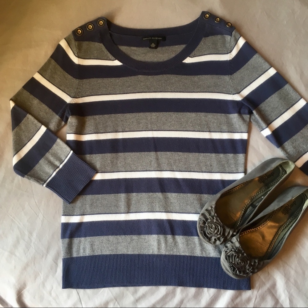 Banana Republic Striped Top